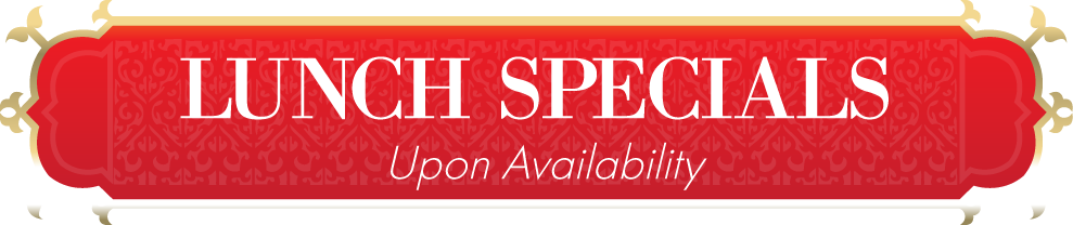 Bombay Cafe Lunch Specials